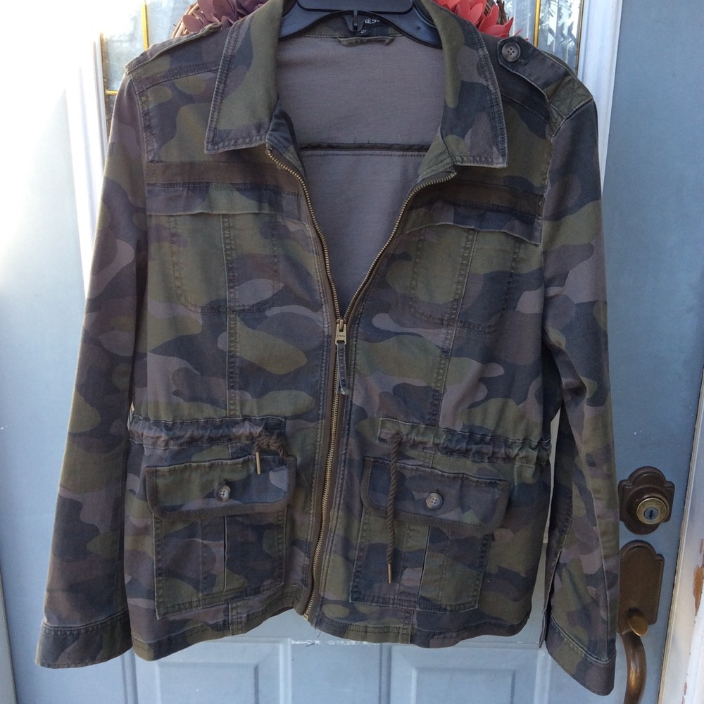 Express Camo Jacket Sz L